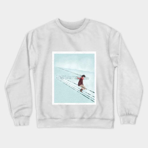 Winter Days Crewneck Sweatshirt by aniartark